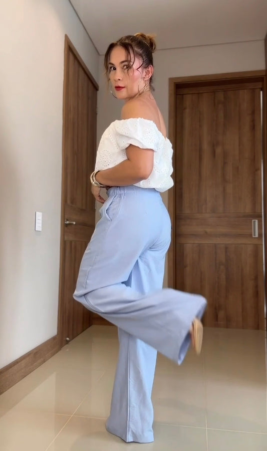 Pantalón azul