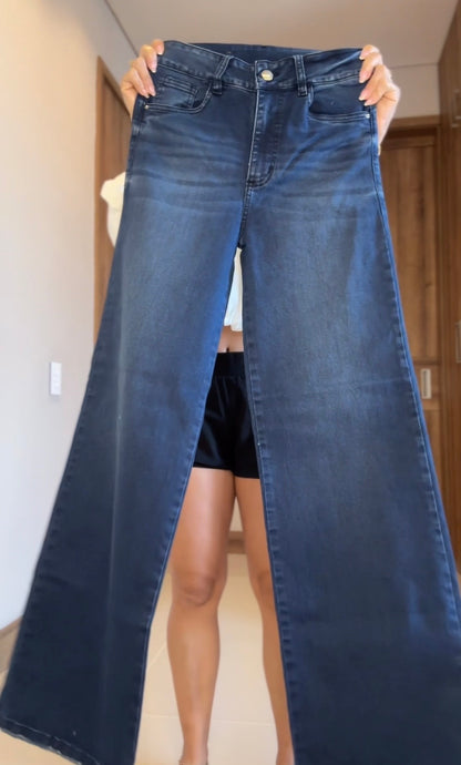 Jeans bota ancha